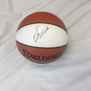 Greg Monroe Signed Georgetown Hoyas/Detroit Pistons Basketball Ball W/ JSA COA