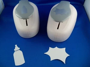 2 Jumbo-Stanzer "Nuckelflasche Baby" und "Butten-Klecks" Jittenmeier - Bild 1 von 3