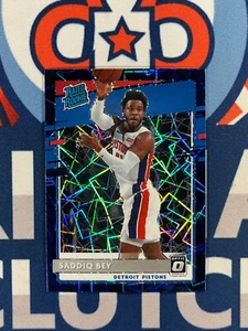2021-22 Donruss Optic Blue Velocity Prizm Rated Rookie Saddiq Bey #169 - Picture 1 of 2