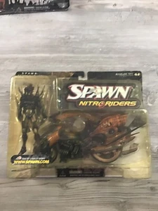 Spawn Nitro Riders Afterburner new sealed package card McFarlane toys Motorcycle - Picture 1 of 2