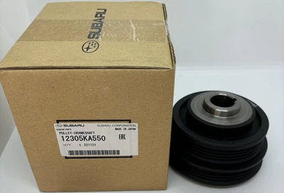 Polea de cigüeñal genuina SUBARU para SAMBAR VAN & TRUCK KS4 KV4 12305KA550 - Imagen 1 de 3