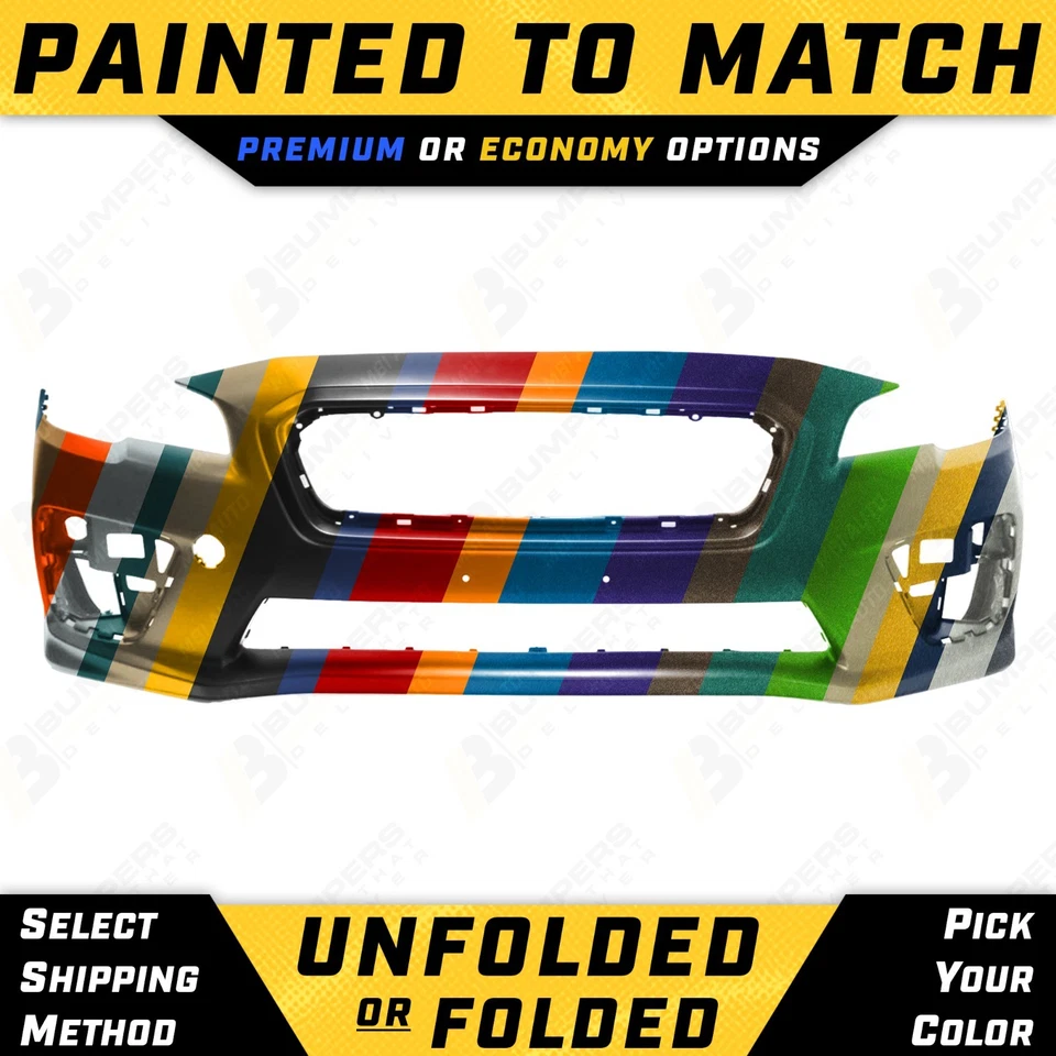Painted To Match Front Bumper Cover Replacement for 2015-2017 Subaru WRX/WRX STI Foto 1 de 4