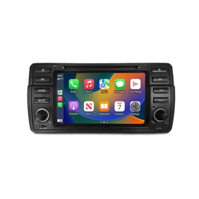 7" Car Stereo For BMW 3-series E46 M3 Apple CarPlay Radio GPS NAVI Android 4G - Image 1 of 4