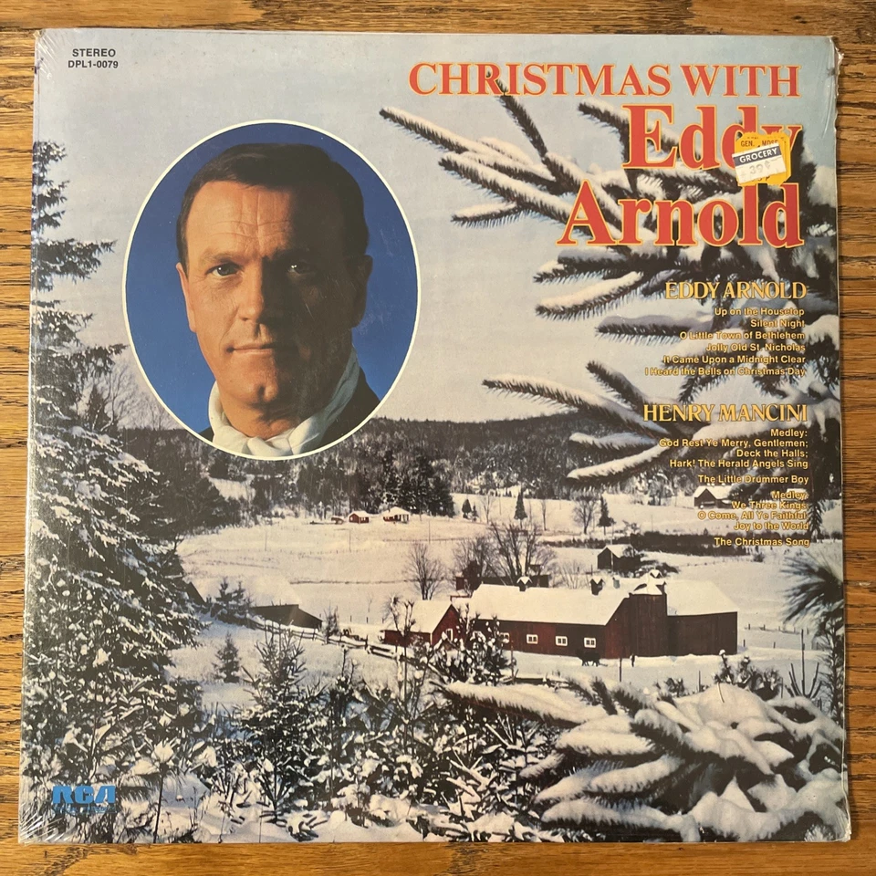 Christmas With Eddy Arnold & Henry Mancini LP RCA Holiday SEALED!!!! Foto 1 de 2