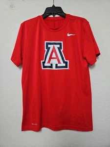 Nike Dri-Fit NCAA Arizona Wildcats Graphic Activewear T-Shirt Mens size M Red - Picture 1 of 7