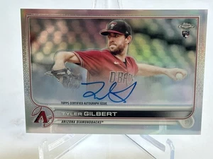 2022 Topps Chrome - Rookie Autographs Tyler Gilbert #RA-TG Refractor /499 - Picture 1 of 2