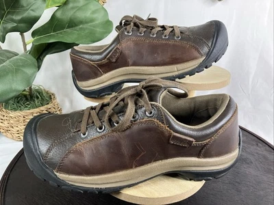 Keen Briggs Leather Womens Hiking Shoes Cascade Brown Low Top Sneakers Size 10 - Image 1 of 4