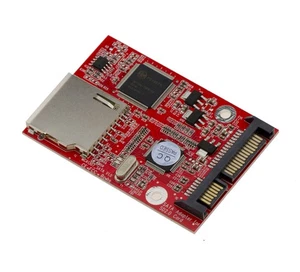 Adaptateur cartes mémoires SD et SDHC vers SATA - Picture 1 of 4