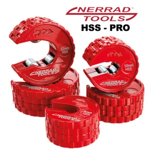Nerrad Tools HSS PRO Copper Tube Cutter Pipe Slice 8mm 10mm 15mm 22mm 28mm - Picture 1 of 17