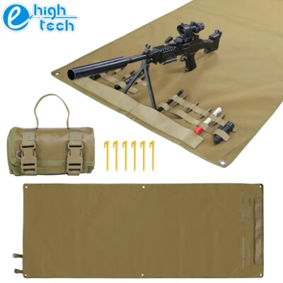 Alfombra de tiro portátil almohadilla táctica grande enrollable impermeable campo de caza Foto 1 de 4