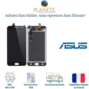 ECRAN LCD & VITRE TACTILE NOIR SANS CHASSIS POUR ASUS ZENFONE LIVE PLUS ZB553KL - Photo 1 sur 1