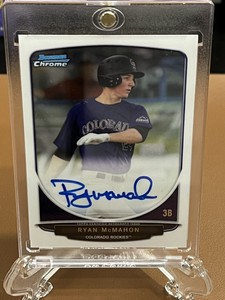 2013 Bowman Draft Picks And Prospects Chrome Ryan McMahon Autograph #BCA-RMC
