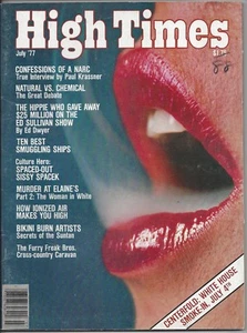 High Times #23 (Jul 1977) cannabis/drug culture, Spacek, Freak Brothers FN/VF - Picture 1 of 3