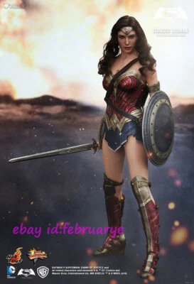 Hot Toys 1/6 Mms359 Batman V Superman: Wonder Woman Action Figures In Stock New  - Image 1 of 4