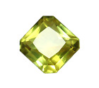 7.90 Ct Natural Flawless Sapphire Yellow Asscher Cut Loose Gemstone CERTIFIED