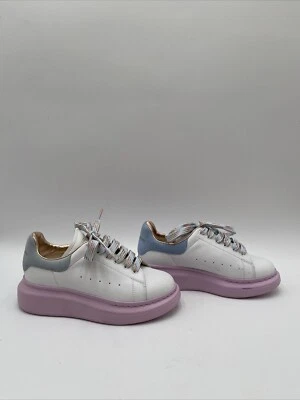 Zapatillas de plataforma de cuero colorblock para niñas Alexander Mcqueen Multi Talla 31 Foto 1 de 4