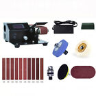 Mini Electric Belt Sander Polishing Tool Kit And Knife Sharpening Machine 120W