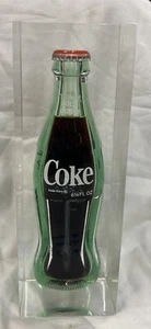 Clear Lucite with 6 1/2 FL oz Submergedc Coca -Cola Bottle 481 - Picture 1 of 8