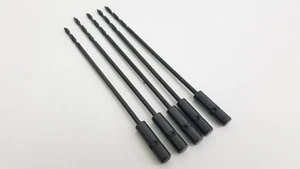5 #30 Cessna QC Drill Bits Quick Change .1285 6" Aircraft Tool US Tool Regrind - Picture 1 of 1