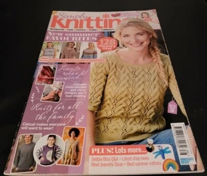 CZ17 SIMPLY KNITTING MAGAZINE 2019, ISSUE 186 - Picture 1 of 12