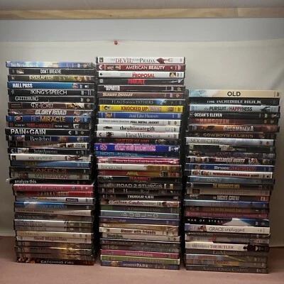 Blu-Ray & DVD Movie Lot 'Your Choice' Multiple Item & Shipping Discounts New - Image 1 of 3