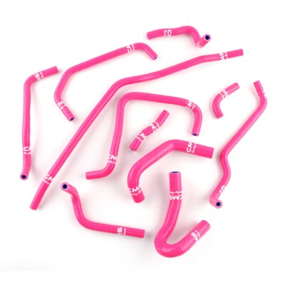 For 1999-2005 Mazda MX5 Miata NB MK2 1.8L Pink Silicone Heater Coolant Hose Kit Foto 1 de 4
