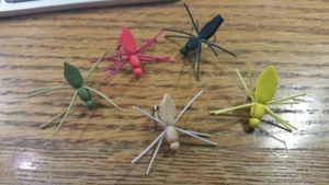 Limited - 15 Foam Spider Assortment Size 12 Trout Flies - Trout Panfish - Picture 1 of 1