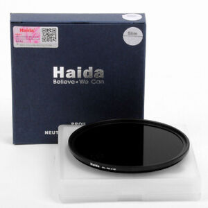 Haida Slim PRO II ND 8x 64x 1000x Filter 3 6 10 Stop 49/52/58/62/67/72/77/82mm