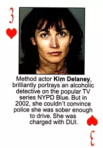 Kim Delaney, Starz Behind Bars Playing Card 2003 - Picture 1 of 2