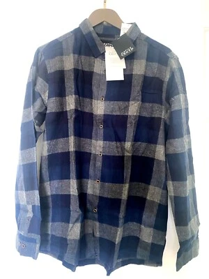 Native Youth Men's Flannel Plaid Button Down Shirt XL - Image 1 of 4