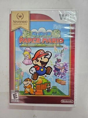 Super Paper Mario Nintendo Selects Edition New Sealed (Nintendo Wii) - Image 1 of 2