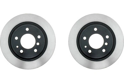Rear PAIR Raybestos Disc Brake Rotor for 1989-1995 BMW 525i (60145) - Image 1 of 4