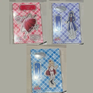 Shugo Chara Amu Ikuto Acrylic Stand Figure Set of 3 - Picture 1 of 4