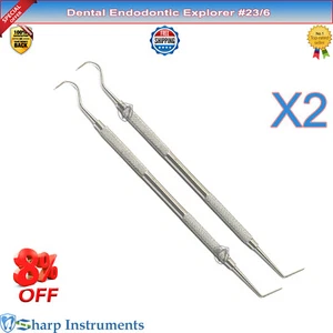 Explorer 23/6 Dental Endodontic Orifices Diagnostic Probe Tartar Remover Scraper - Picture 1 of 2