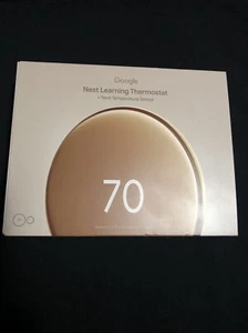 Nest Learning Thermostat + Nest Temp. Sensor - Picture 1 of 4