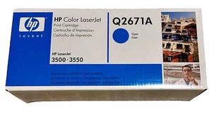 Tóner cian HP Q2671A para impresora 3500 o 3550 nuevo sellado envío gratuito - Imagen 1 de 3