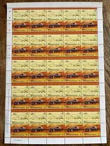 Lot of 12 sheets 1984 CARS Lincoln Continental 50x75c**-Grenadines of St.Vincent - Picture 1 of 2