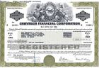 Chrysler Financial Corporation 1979, 8 7/8% Note due 1982 (5.000 $) oliv
