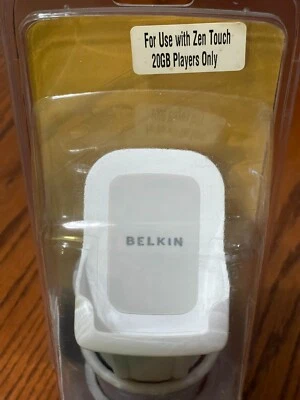 Belkin TuneDock Tune Dock for Creative Zen Touch MP3 Player Car Cup holder Mount - Image 1 of 4