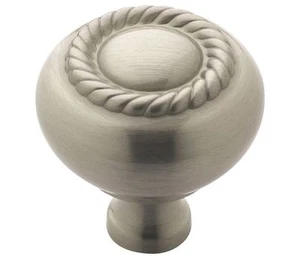 Amerock Scroll BP53471-G10 Perilla de gabinete de níquel satinado - Imagen 1 de 1