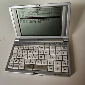 Seiko SR-T6500 Electronic Japanese Dictionary Tested US seller READ 55723A - Picture 1 of 13