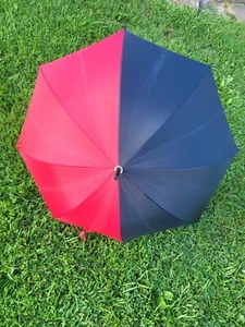 36" Aramis "Playing To Win" Red & Black Umbrella Dice Handle Gambling Theme New - Picture 1 of 4