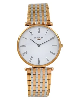 Longines La Grande Classique L4.755.1.91.7 Chapado en Oro Acero 36MM Cuarzo Hombre Foto 1 de 4