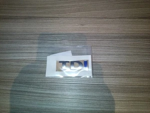 VW TDI Schriftzug Emblem Logo Schriftzug selbstklebend Touareg 7L6853675L HCE - Bild 1 von 2