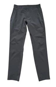 Fabletics Pants Mens Size 30x32 Gray Slim Fit Side Zip Pocket Versatile Stretch - Picture 1 of 9