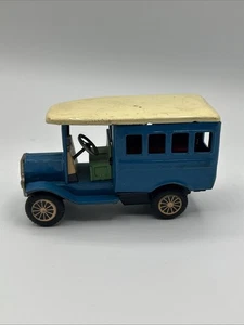 Vintage SSS International 4,5" antiker Bus reibungsbetrieben Japan siehe Beschreibung - Bild 1 von 6