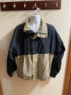 Vintage Givenchy Activewear Windbreaker Jacket Size L Faded Full Zip Nylon D4 - Image 1 of 4