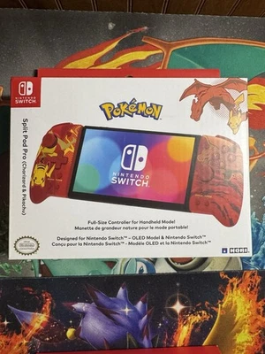 Hori Split Pad Pro Controller for Nintendo Switch/OLED Pokemon Pikachu Charizard - Image 1 of 2