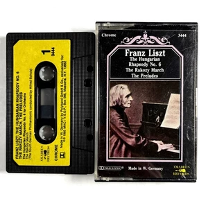 Franz Liszt Hungarian Rhapsody No. 6- Scholz (1985) Germany Cassette Tape Tested - Picture 1 of 3