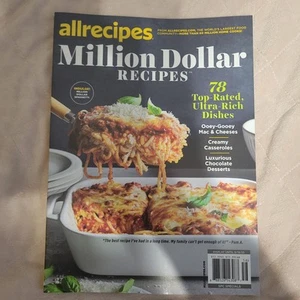 Million Dollar Recipes: Allrecipes Magazine 2025 ~ 78 Top Dishes ~ All Recipes - Picture 1 of 8